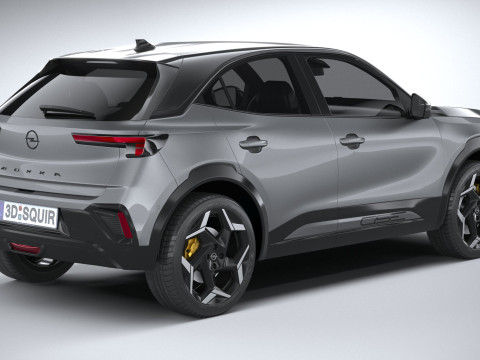 Opel Mokka GSE 2025 3D Модель