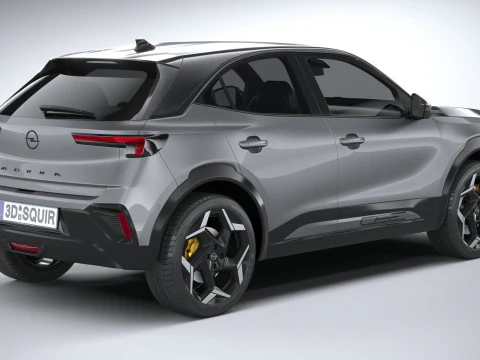 Opel Mokka GSE 2025 3D Model