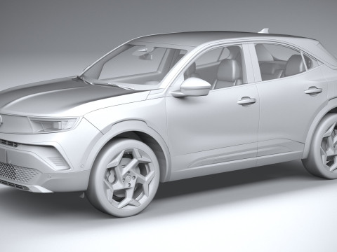 Opel Mokka GSE 2025 3D Модель