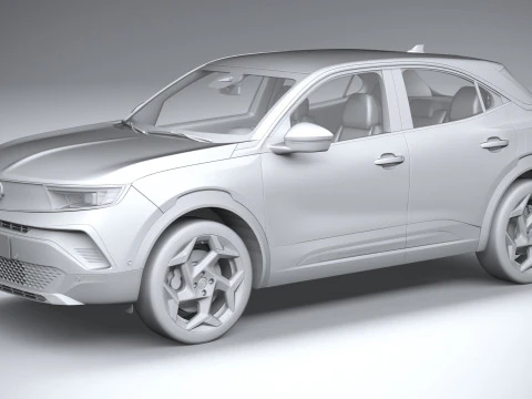 Opel Mokka GSE 2025 3D Model