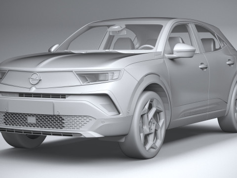 Opel Mokka GSE 2025 3D Модель