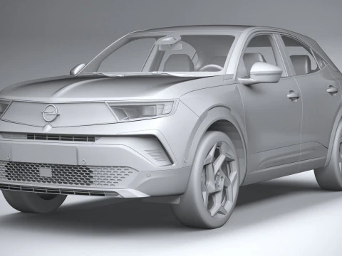 Opel Mokka GSE 2025 3D Model