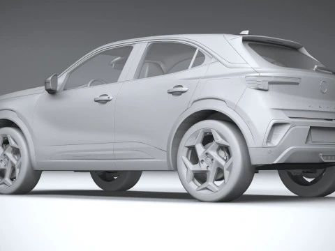 Opel Mokka GSE 2025 3D Model
