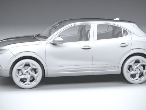 Opel Mokka GSE 2025 3D Модель