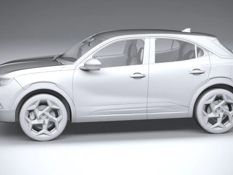Opel Mokka GSE 2025 3D Model