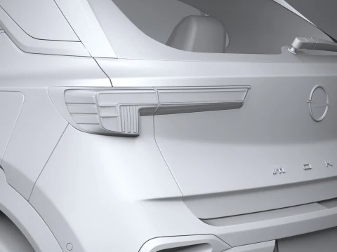 Opel Mokka GSE 2025 3D Model
