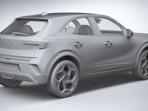 Opel Mokka GSE 2025 3D Model