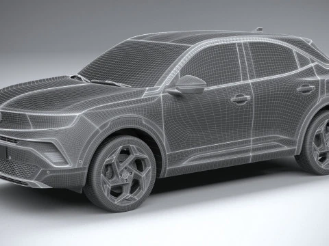 Opel Mokka GSE 2025 3D Model
