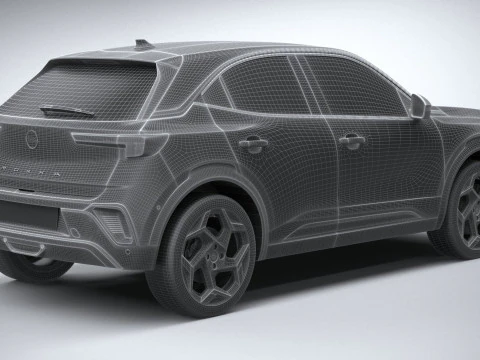Opel Mokka GSE 2025 3D Model