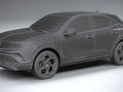 Opel Mokka GSE 2025 3D Model