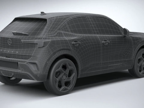 Opel Mokka GSE 2025 3D Model