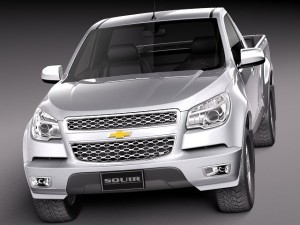 Chevrolet Colorado Regular Cab 2012 Modelo 3D