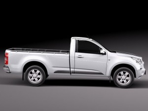 Chevrolet Colorado Regular Cab 2012 Modelo 3D