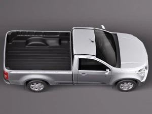 Chevrolet Colorado Regular Cab 2012 3D Model