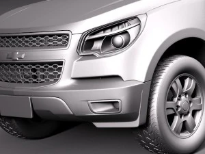 Chevrolet Colorado Regular Cab 2012 3D Model
