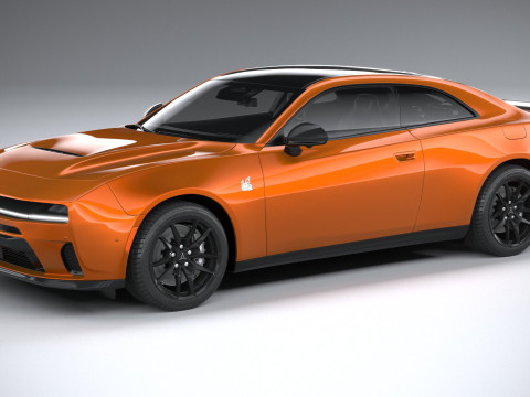 Dodge Charger Scat pack 2026 3D Model