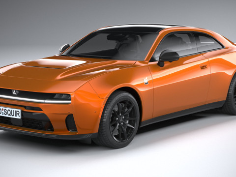 Dodge Charger Scat pack 2026 3D Model
