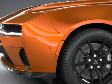 Dodge Charger Scat pack 2026 3D Model