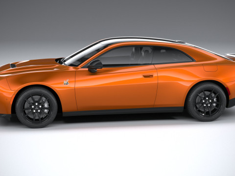 Dodge Charger Scat pack 2026 3D Model