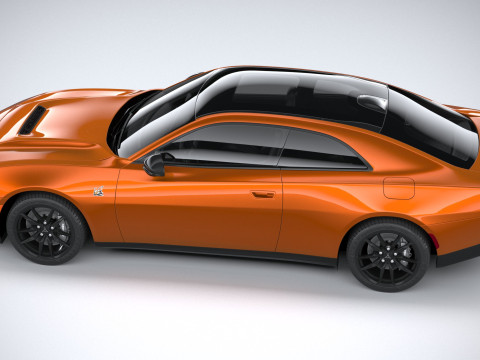 Dodge Charger Scat pack 2026 3D Model