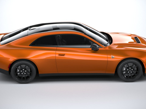 Dodge Charger Scat pack 2026 3D Model