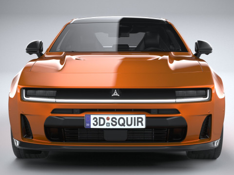 Dodge Charger Scat pack 2026 3D Model