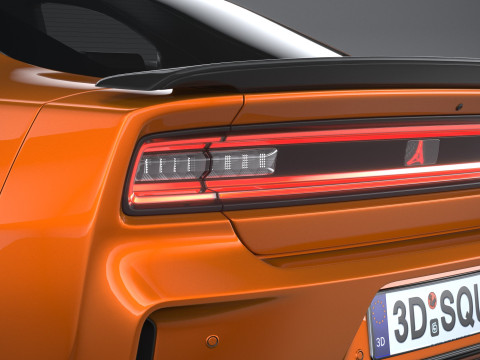 Dodge Charger Scat pack 2026 3D Model