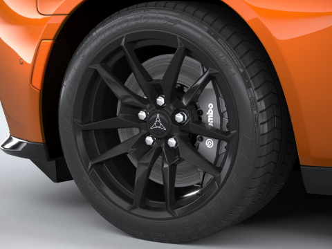 Dodge Charger Scat pack 2026 3D Model