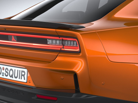 Dodge Charger Scat pack 2026 3D Model
