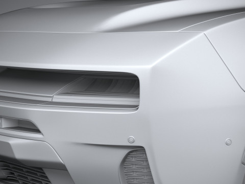 Dodge Charger Scat pack 2026 3D Model
