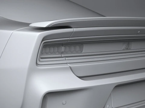 Dodge Charger Scat pack 2026 3D Model