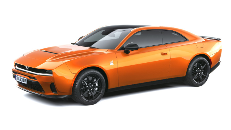 Dodge Charger Scat pack 2026 3D Model .c4d .max .obj .3ds .fbx .stl .blend 
