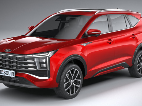 JAC JS8 PRO 2026 Model 3D