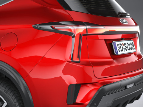 JAC JS8 PRO 2026 Model 3D