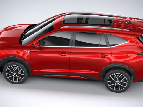 JAC JS8 PRO 2026 3D Model