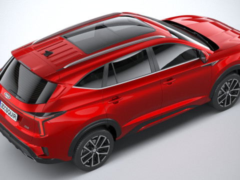 JAC JS8 PRO 2026 Model 3D