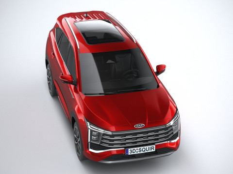 JAC JS8 PRO 2026 Model 3D