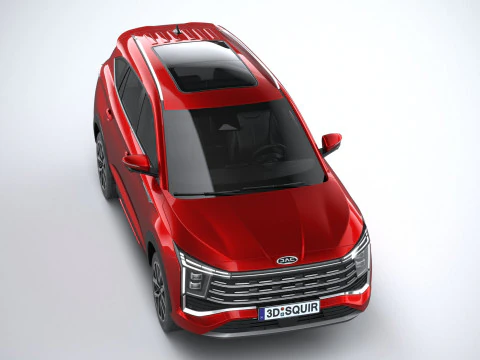 JAC JS8 PRO 2026 3D Model