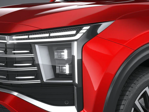 JAC JS8 PRO 2026 3D Model