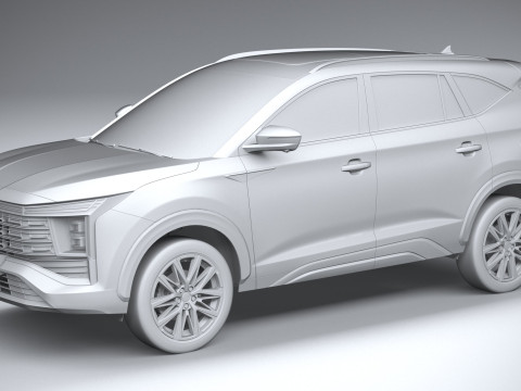 JAC JS8 PRO 2026 Model 3D