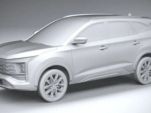 JAC JS8 PRO 2026 3D Model