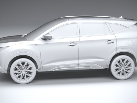 JAC JS8 PRO 2026 Model 3D