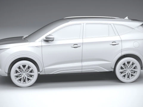 JAC JS8 PRO 2026 3D Model