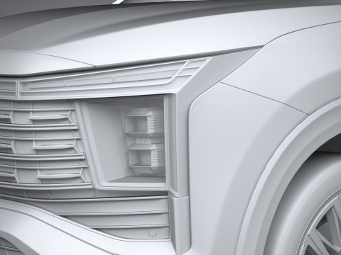 JAC JS8 PRO 2026 Model 3D