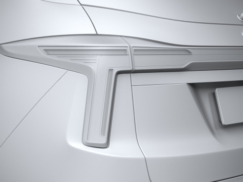JAC JS8 PRO 2026 Model 3D
