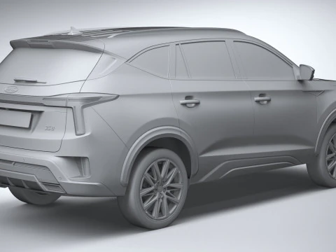 JAC JS8 PRO 2026 3D Model