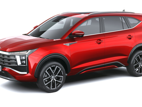 JAC JS8 프로 2026 3D 모델