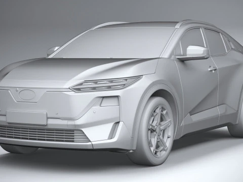 Subaru Uncharted 2026 3D Model