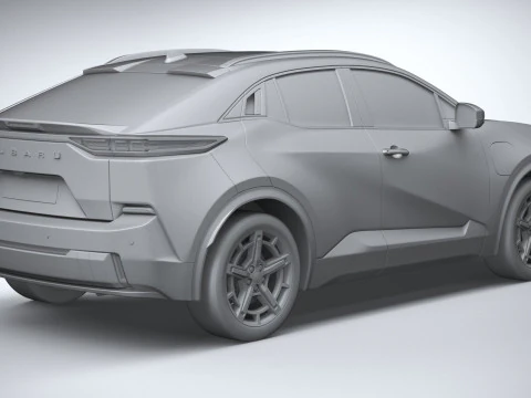 Subaru Uncharted 2026 3D Model
