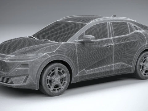 Subaru Uncharted 2026 3D Model